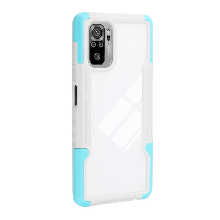 For Xiaomi Redmi Note 10 TPU + PC + Acrylic 3 in 1 Shockproof Protective Case