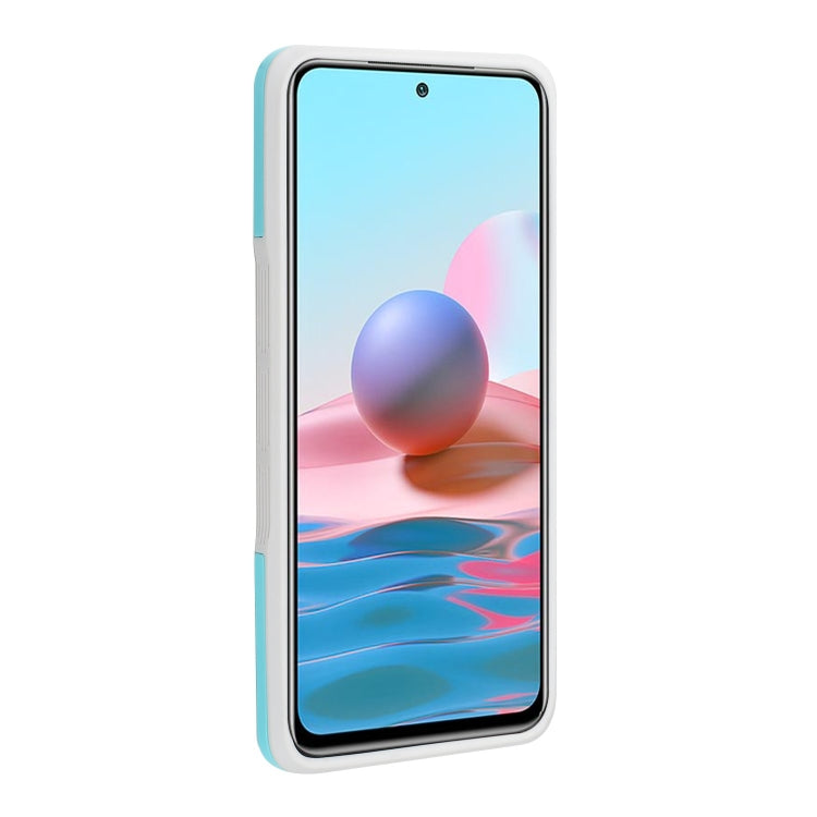 For Xiaomi Redmi Note 10 TPU + PC + Acrylic 3 in 1 Shockproof Protective Case