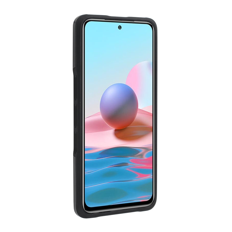 For Xiaomi Redmi Note 10 TPU + PC + Acrylic 3 in 1 Shockproof Protective Case