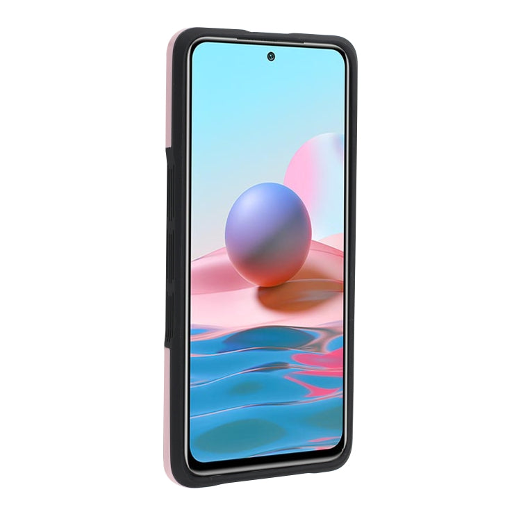 For Xiaomi Redmi Note 10 TPU + PC + Acrylic 3 in 1 Shockproof Protective Case