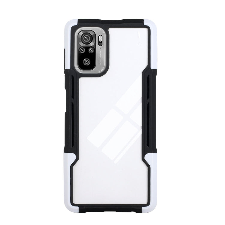 For Xiaomi Redmi Note 10 TPU + PC + Acrylic 3 in 1 Shockproof Protective Case