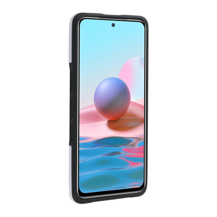 For Xiaomi Redmi Note 10 TPU + PC + Acrylic 3 in 1 Shockproof Protective Case