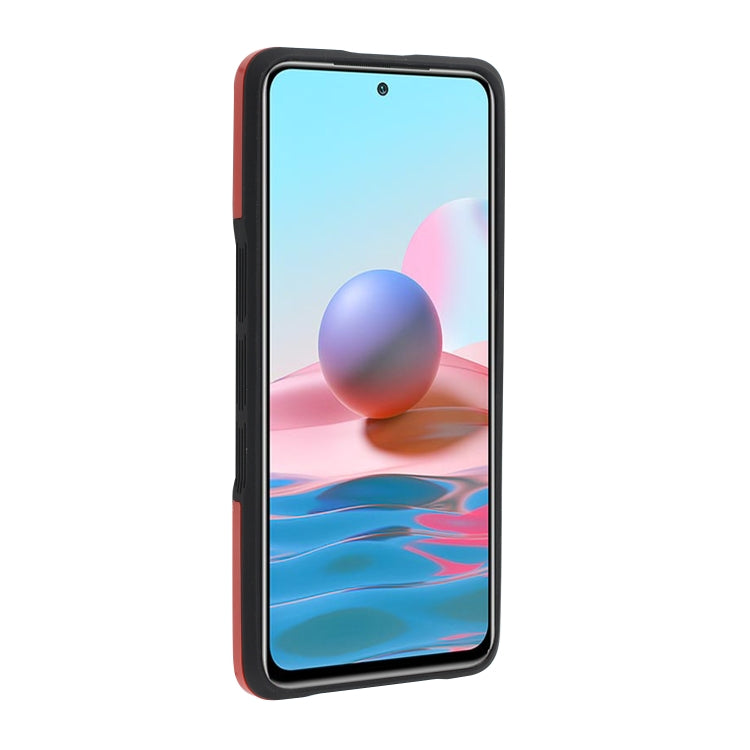 For Xiaomi Redmi Note 10 TPU + PC + Acrylic 3 in 1 Shockproof Protective Case