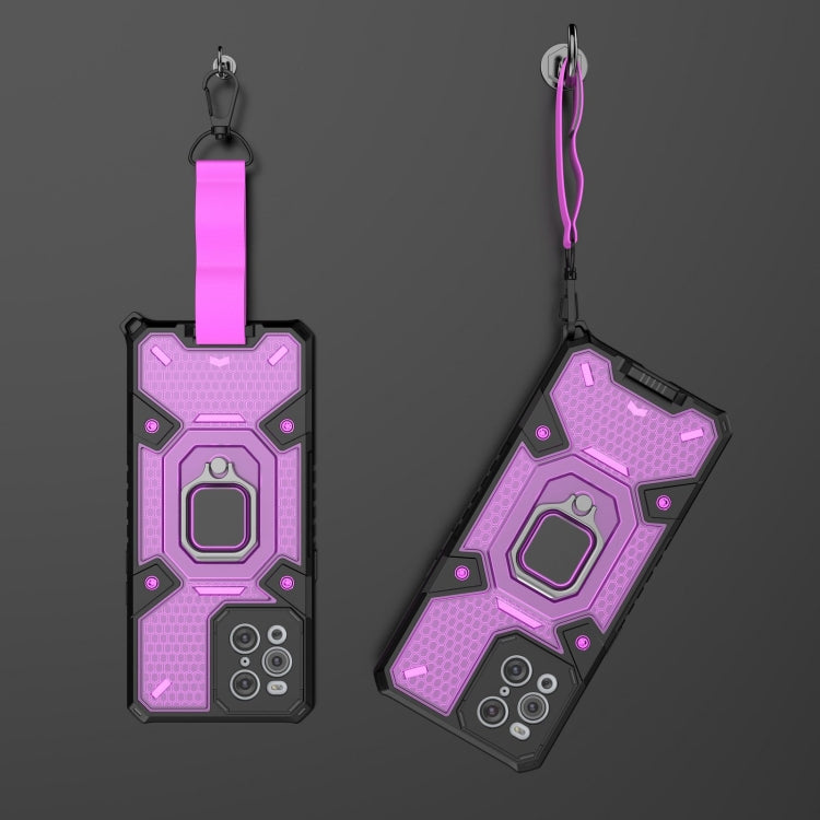 For OPPO Find X3 Space PC+TPU Ring Holder Protective Case