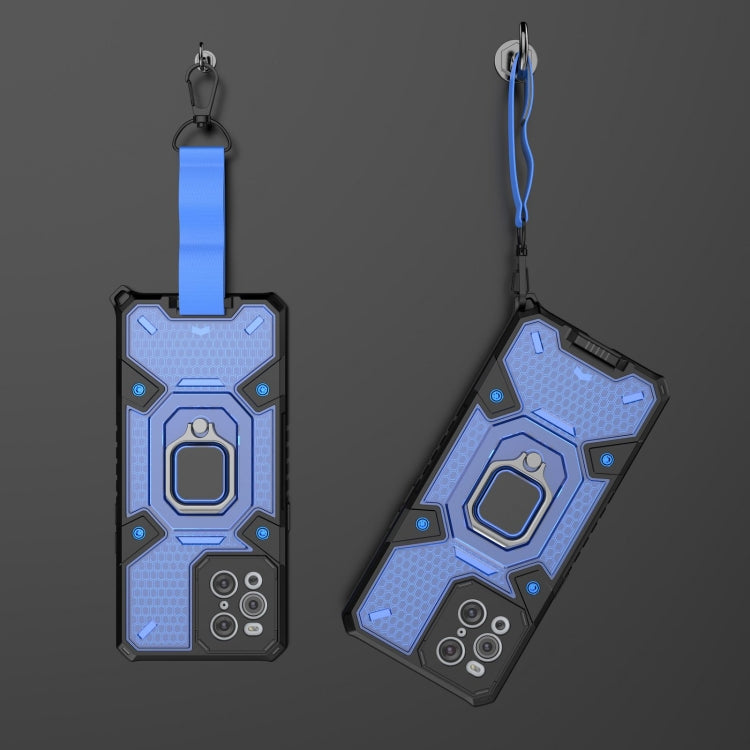 For OPPO Find X3 Space PC+TPU Ring Holder Protective Case