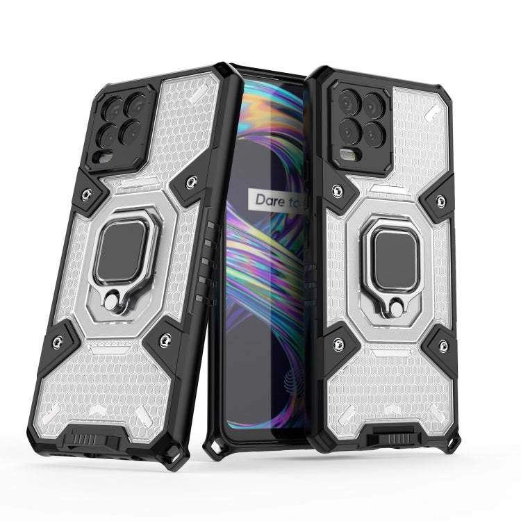 For OPPO Realme 8 Space PC+TPU Ring Holder Protective Case
