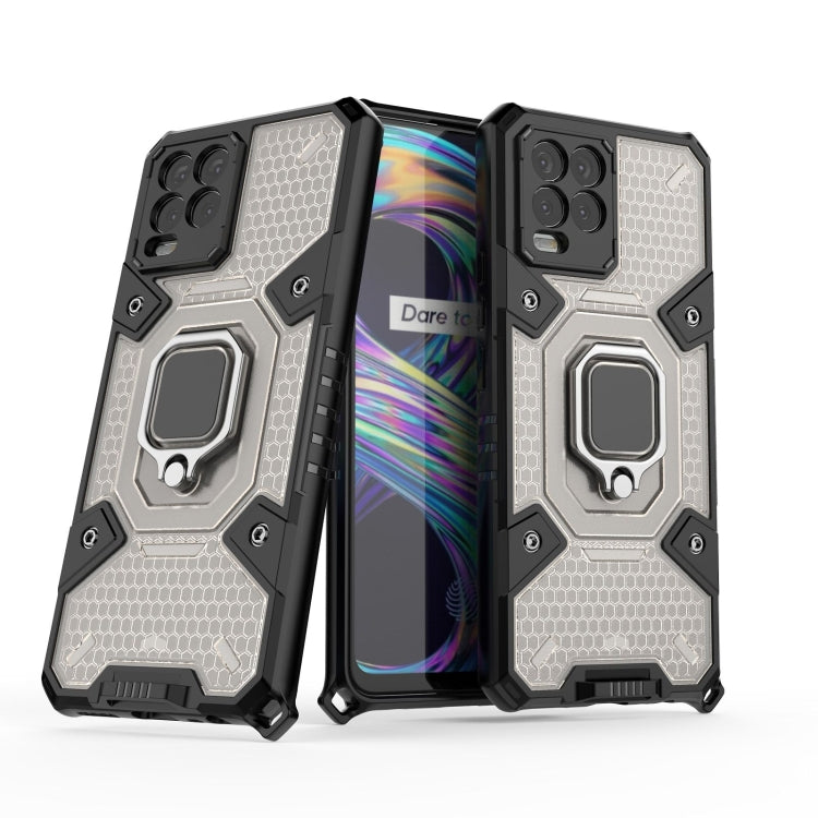 For OPPO Realme 8 Space PC+TPU Ring Holder Protective Case