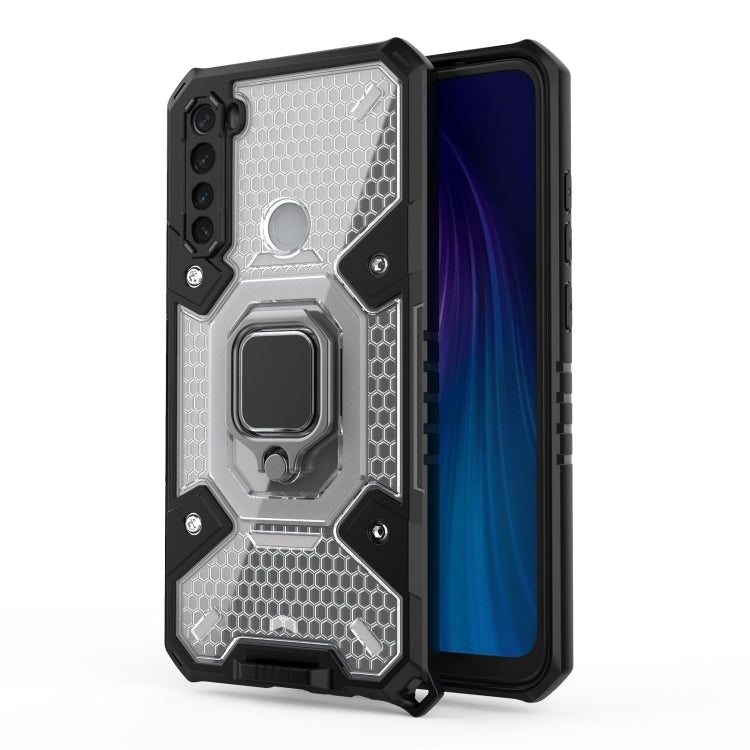 For Xiaomi Redmi Note 8 Space PC+TPU Ring Holder Protective Case