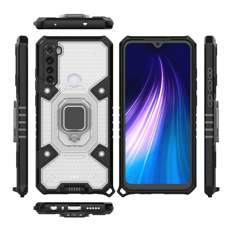 For Xiaomi Redmi Note 8 Space PC+TPU Ring Holder Protective Case