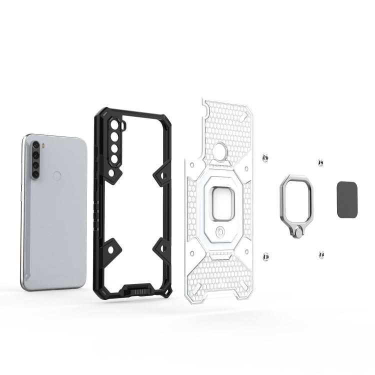 For Xiaomi Redmi Note 8 Space PC+TPU Ring Holder Protective Case
