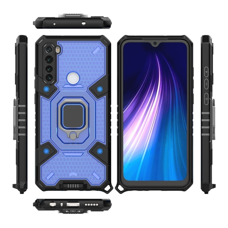 For Xiaomi Redmi Note 8 Space PC+TPU Ring Holder Protective Case