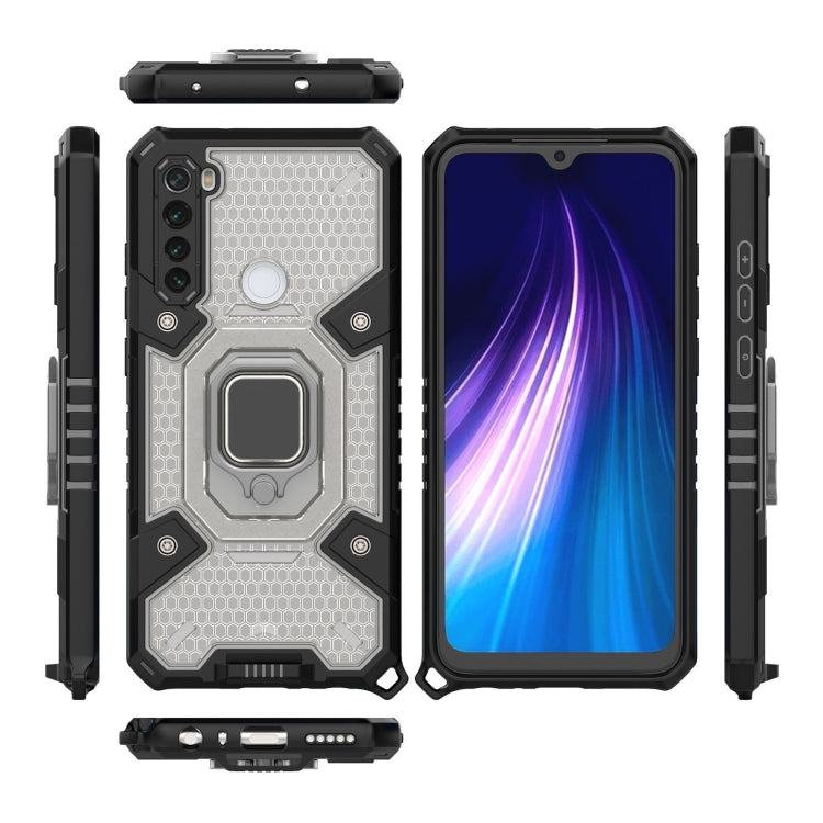 For Xiaomi Redmi Note 8 Space PC+TPU Ring Holder Protective Case