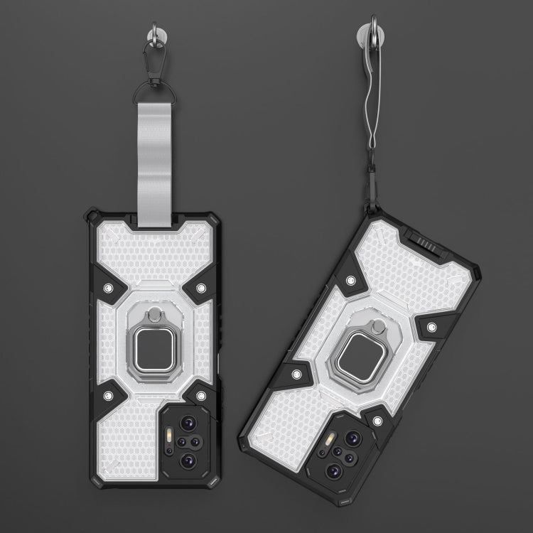 For Xiaomi Redmi Note 10 Pro Space PC+TPU Ring Holder Protective Case