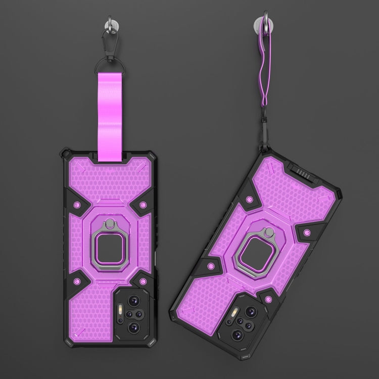 For Xiaomi Redmi Note 10 Pro Space PC+TPU Ring Holder Protective Case