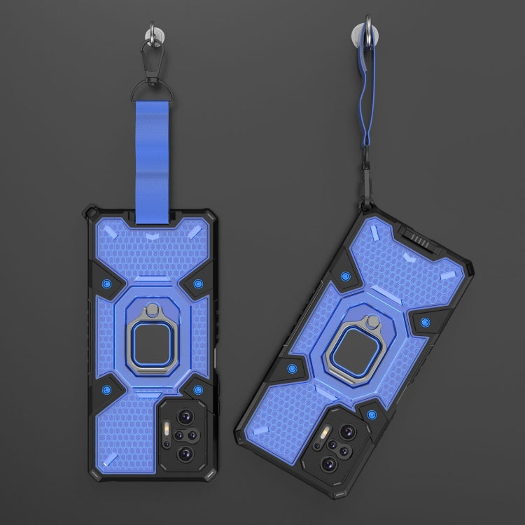 For Xiaomi Redmi Note 10 Pro Space PC+TPU Ring Holder Protective Case