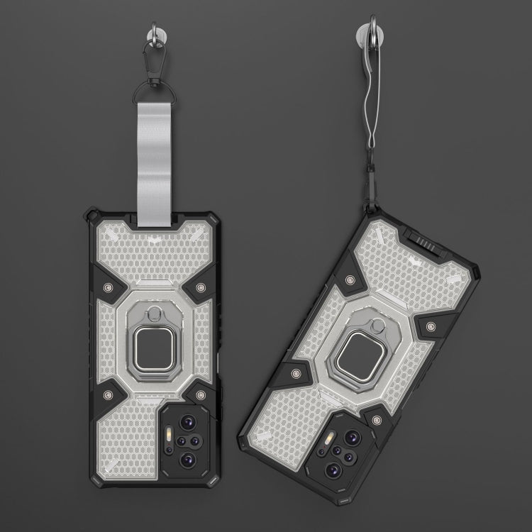 For Xiaomi Redmi Note 10 Pro Space PC+TPU Ring Holder Protective Case