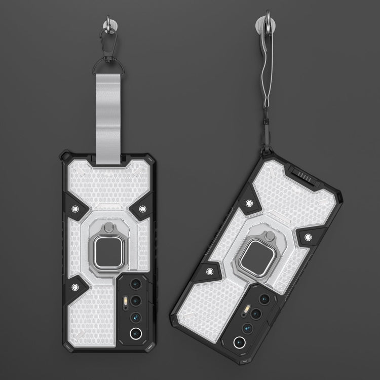 For Xiaomi Mi 10S Space PC+TPU Ring Holder Protective Case
