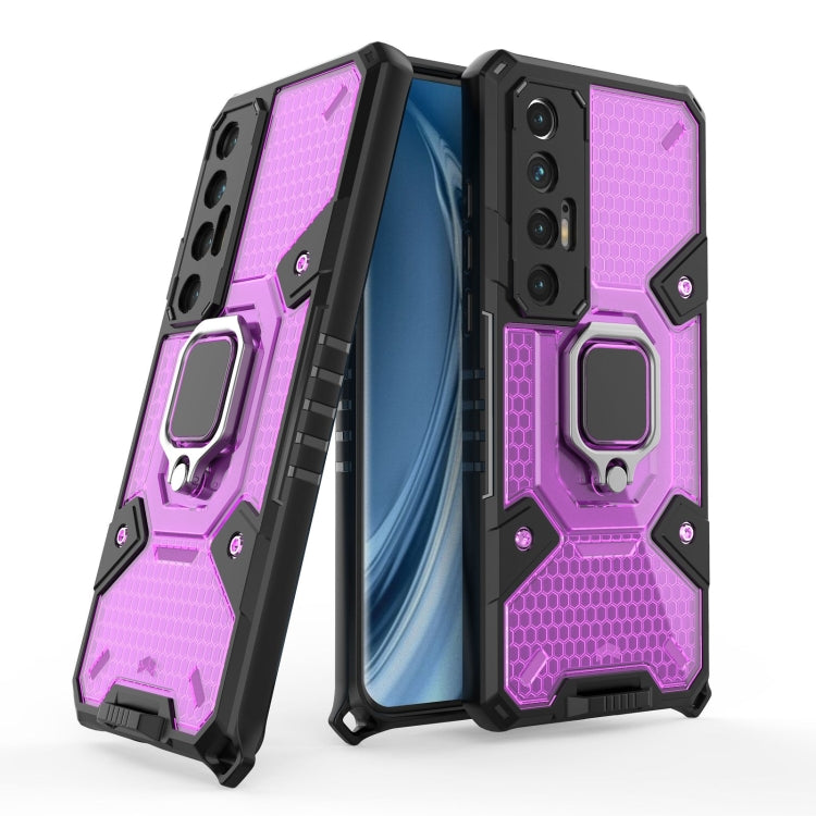 For Xiaomi Mi 10S Space PC+TPU Ring Holder Protective Case