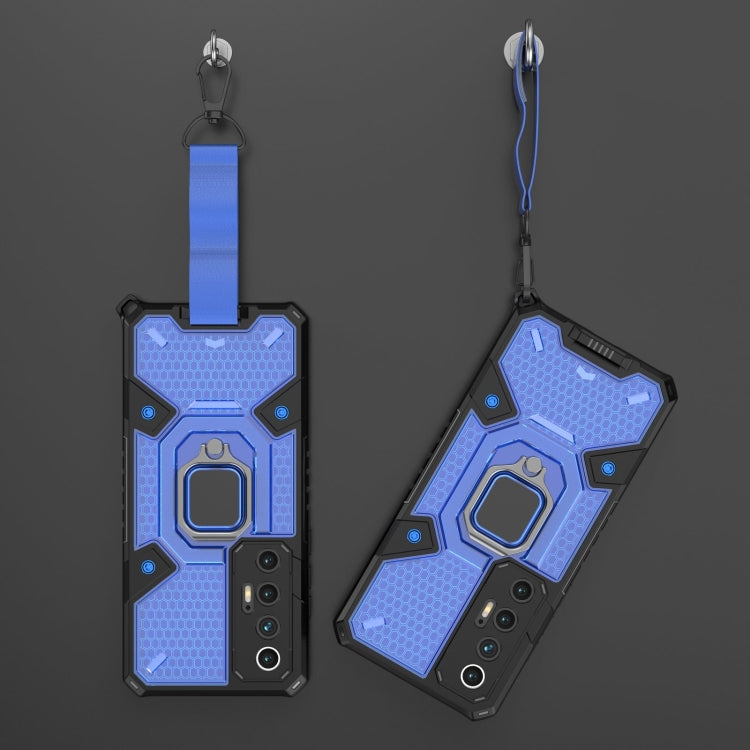 For Xiaomi Mi 10S Space PC+TPU Ring Holder Protective Case