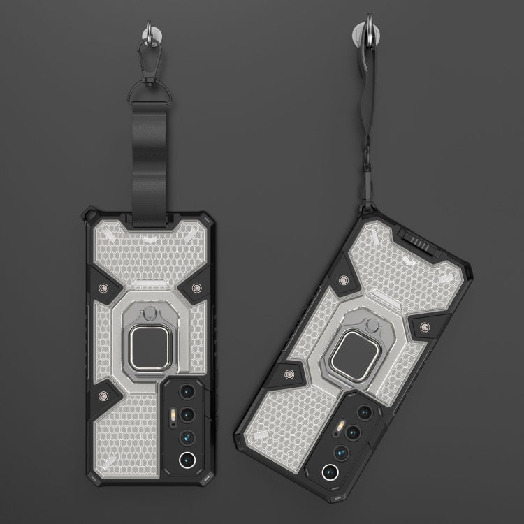 For Xiaomi Mi 10S Space PC+TPU Ring Holder Protective Case