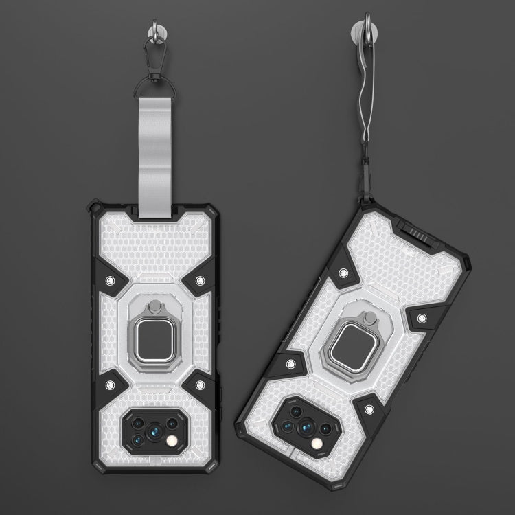 For Xiaomi Poco X3 NFC Space PC+TPU Ring Holder Protective Case