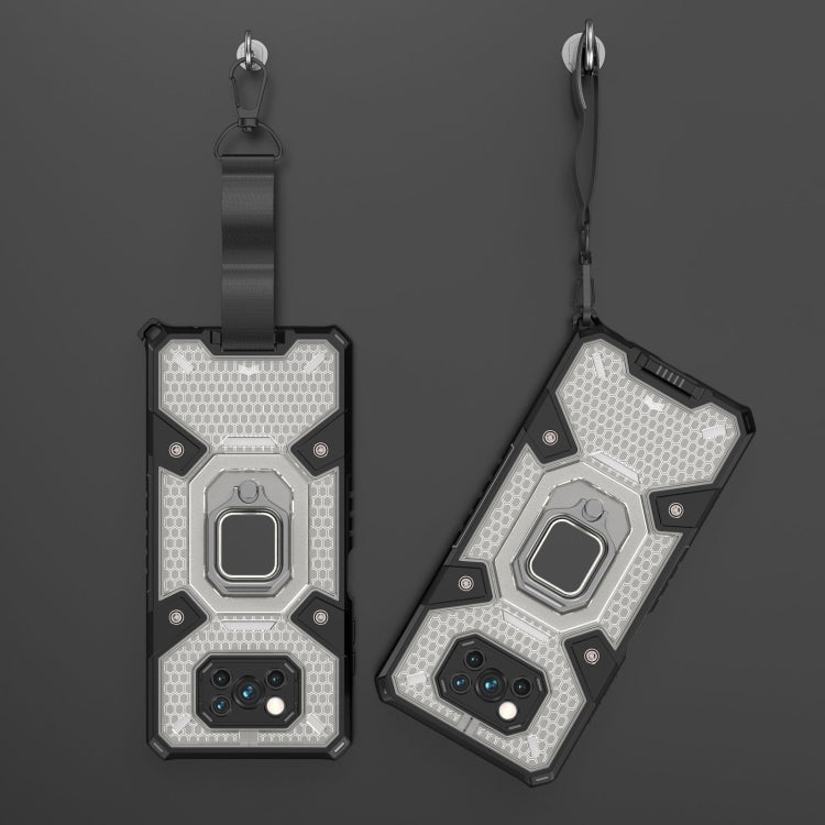 For Xiaomi Poco X3 NFC Space PC+TPU Ring Holder Protective Case