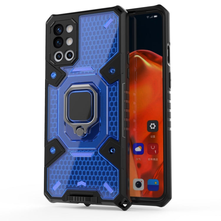 For OnePlus 9R Space PC+TPU Ring Holder Protective Case