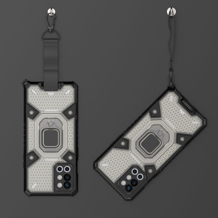 For OnePlus 9R Space PC+TPU Ring Holder Protective Case