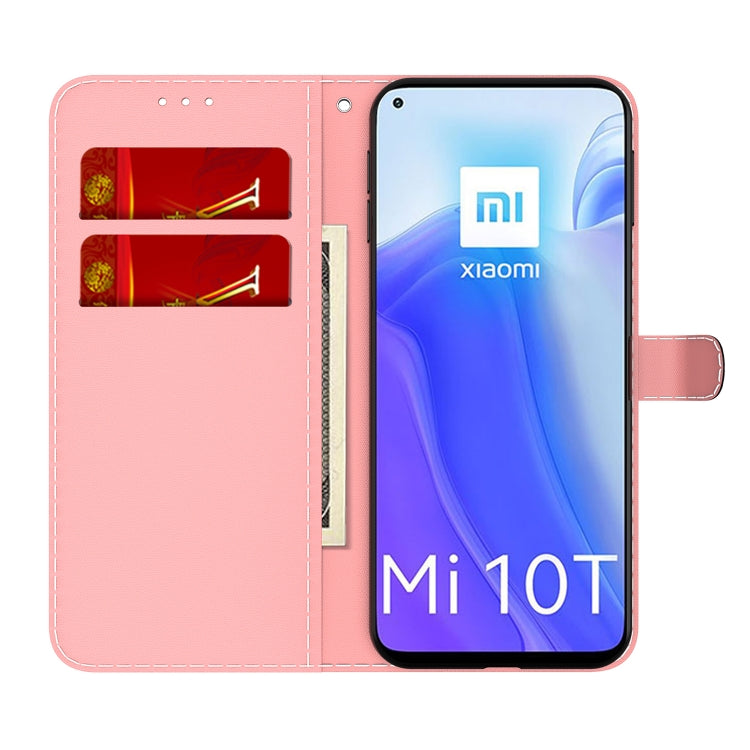 For Xiaomi Mi 10T Pro 5G / 10T 5G Cloud Fog Pattern Horizontal Flip Leather Case with Holder & Card Slot & Wallet