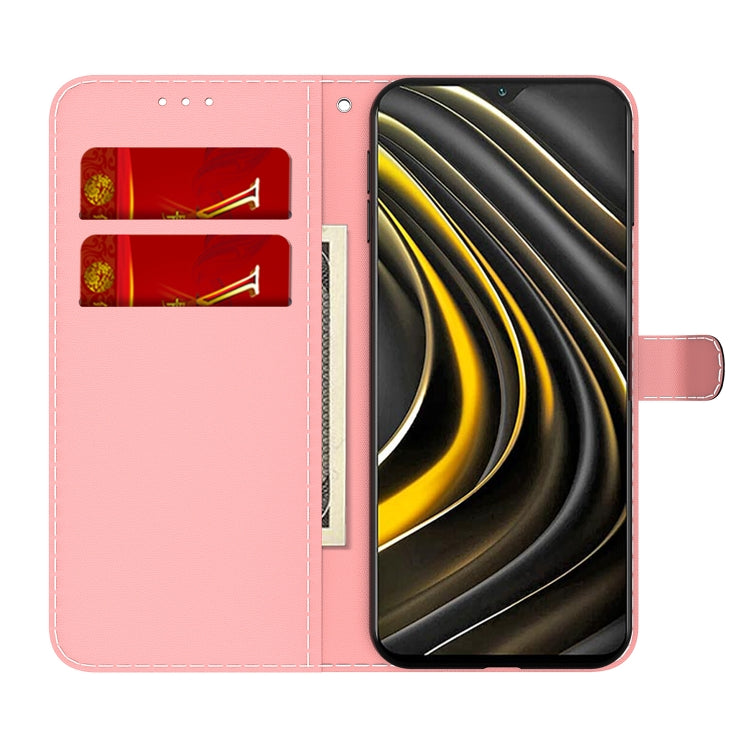 For Xiaomi Poco M3 / Redmi 9 Power / Redmi 9T / Redmi Note 9 4G Cloud Fog Pattern Horizontal Flip Leather Case with Holder & Card Slot & Wallet
