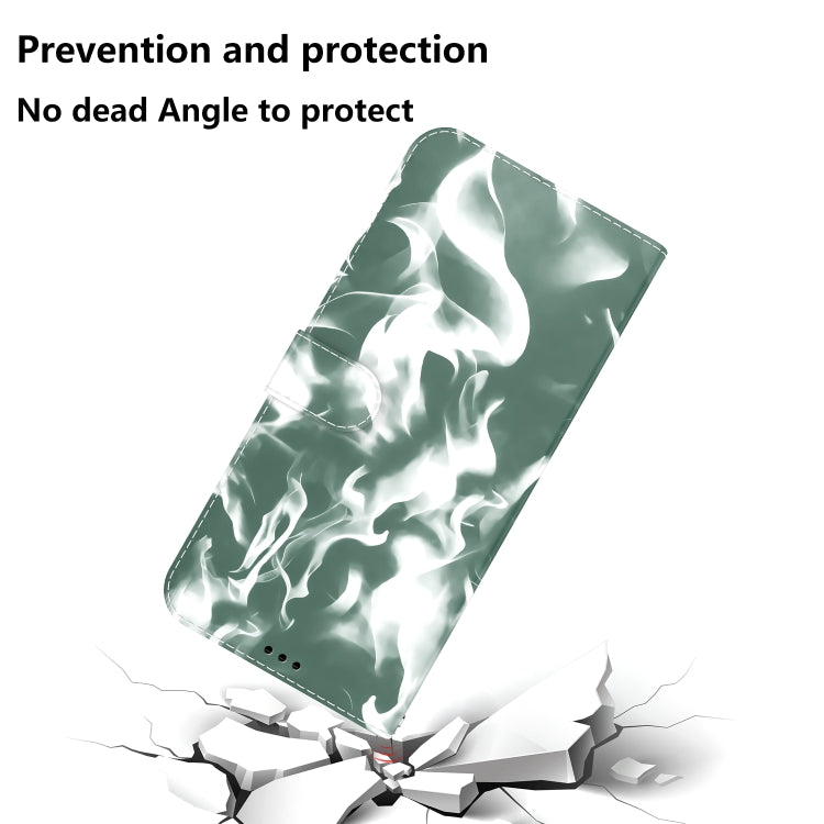 For Xiaomi Poco X3 NFC Cloud Fog Pattern Horizontal Flip Leather Case with Holder & Card Slot & Wallet