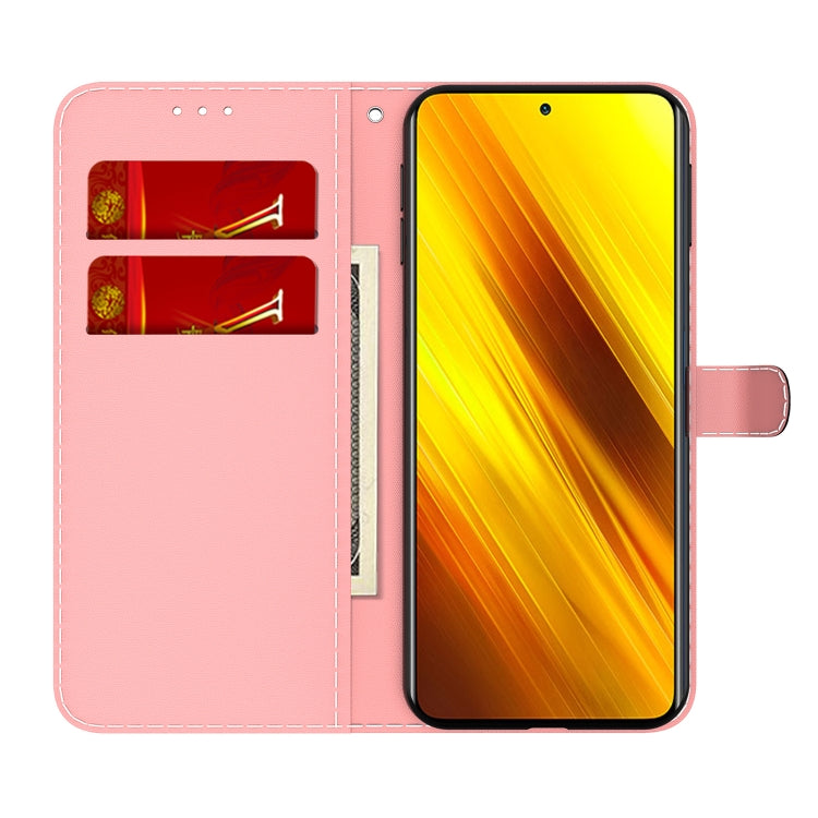 For Xiaomi Poco X3 NFC Cloud Fog Pattern Horizontal Flip Leather Case with Holder & Card Slot & Wallet