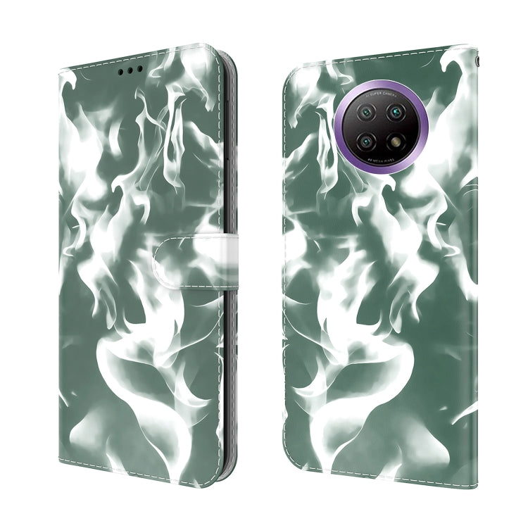 For Xiaomi Redmi Note 9T / Note 9 5G (CN Version) Cloud Fog Pattern Horizontal Flip Leather Case with Holder & Card Slot & Wallet