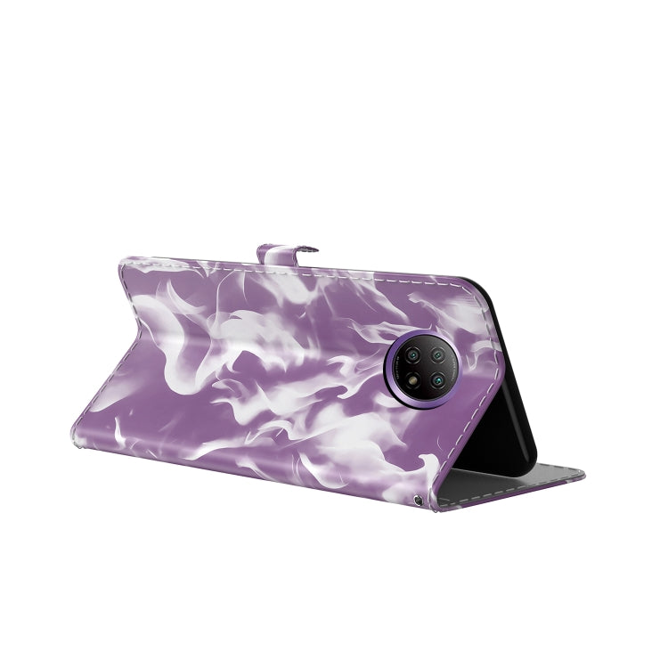 For Xiaomi Redmi Note 9T / Note 9 5G (CN Version) Cloud Fog Pattern Horizontal Flip Leather Case with Holder & Card Slot & Wallet