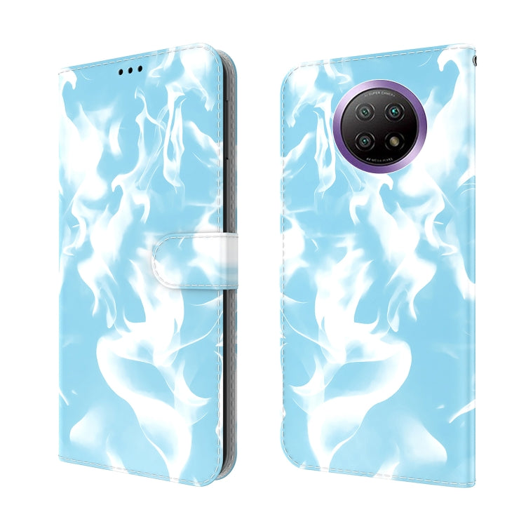 For Xiaomi Redmi Note 9T / Note 9 5G (CN Version) Cloud Fog Pattern Horizontal Flip Leather Case with Holder & Card Slot & Wallet
