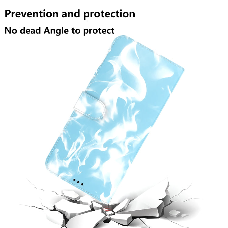 For Xiaomi Redmi Note 9T / Note 9 5G (CN Version) Cloud Fog Pattern Horizontal Flip Leather Case with Holder & Card Slot & Wallet