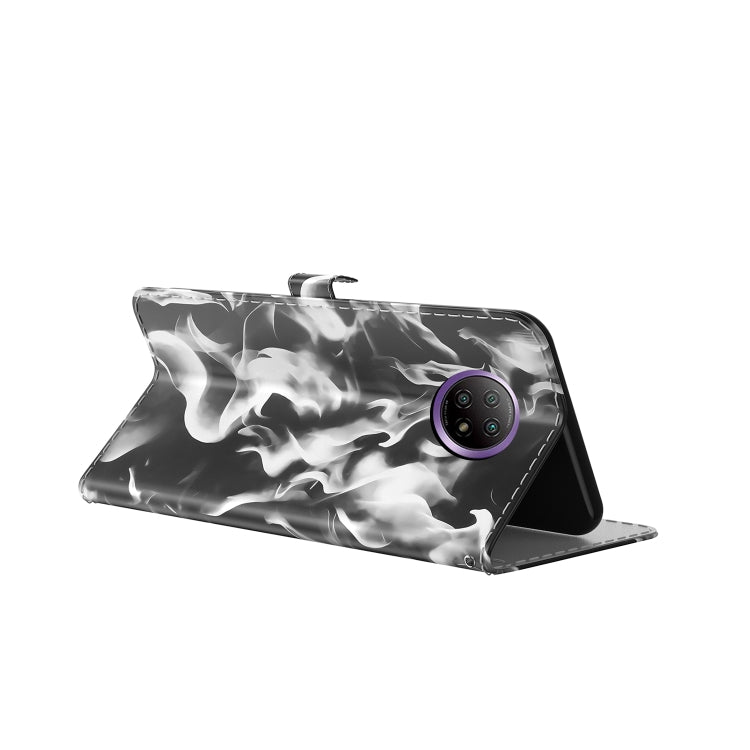 For Xiaomi Redmi Note 9T / Note 9 5G (CN Version) Cloud Fog Pattern Horizontal Flip Leather Case with Holder & Card Slot & Wallet