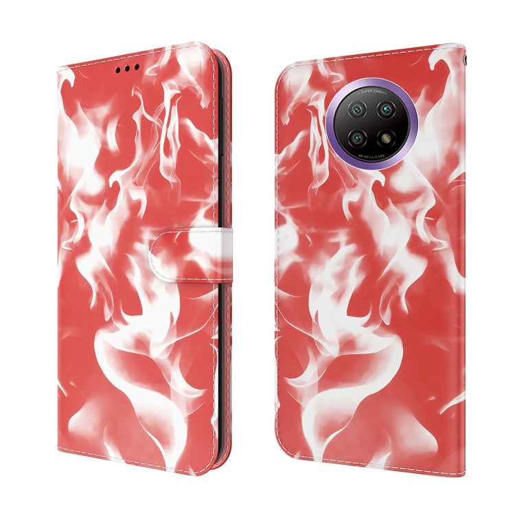 For Xiaomi Redmi Note 9T / Note 9 5G (CN Version) Cloud Fog Pattern Horizontal Flip Leather Case with Holder & Card Slot & Wallet