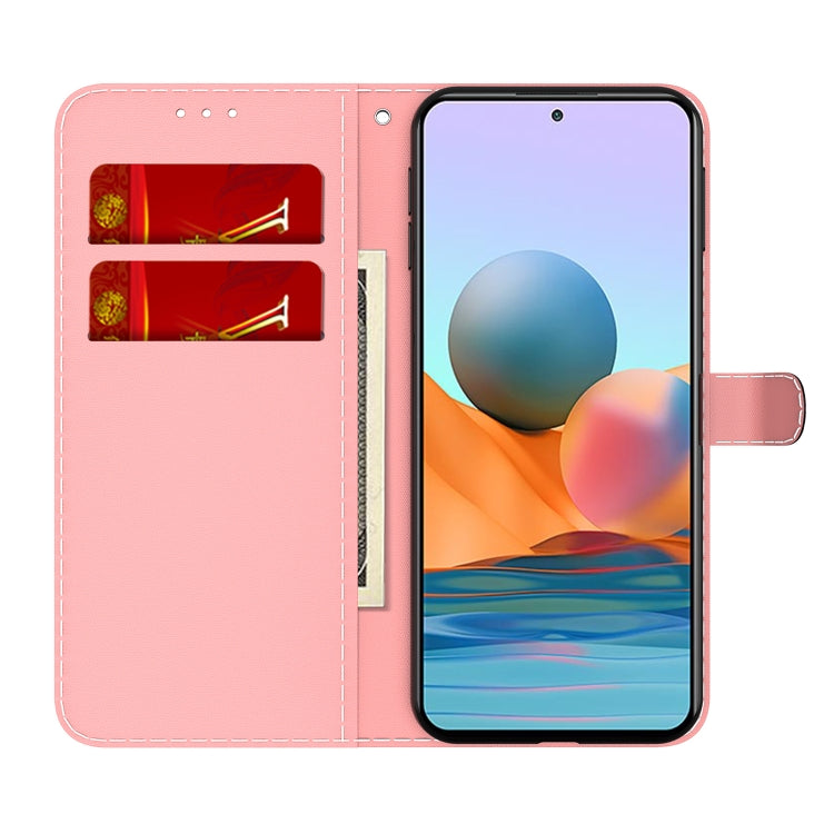 For Xiaomi Redmi Note 10 Pro / Note 10 Pro Max Cloud Fog Pattern Horizontal Flip Leather Case with Holder & Card Slot & Wallet