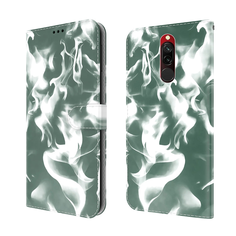 For Xiaomi Redmi 8 / 8A Cloud Fog Pattern Horizontal Flip Leather Case with Holder & Card Slot & Wallet