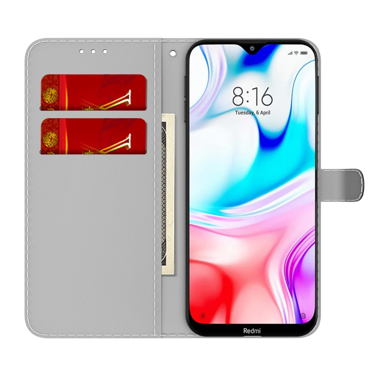 For Xiaomi Redmi 8 / 8A Cloud Fog Pattern Horizontal Flip Leather Case with Holder & Card Slot & Wallet