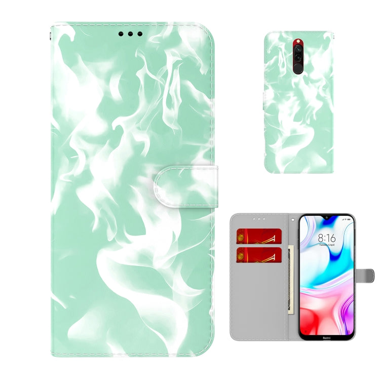 For Xiaomi Redmi 8 / 8A Cloud Fog Pattern Horizontal Flip Leather Case with Holder & Card Slot & Wallet