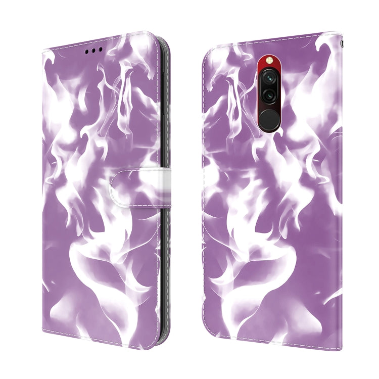 For Xiaomi Redmi 8 / 8A Cloud Fog Pattern Horizontal Flip Leather Case with Holder & Card Slot & Wallet