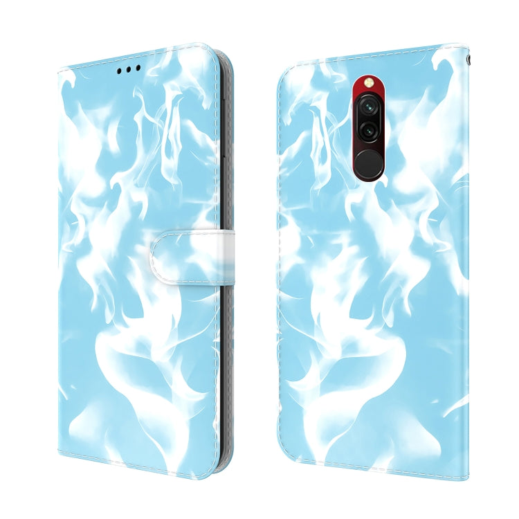 For Xiaomi Redmi 8 / 8A Cloud Fog Pattern Horizontal Flip Leather Case with Holder & Card Slot & Wallet