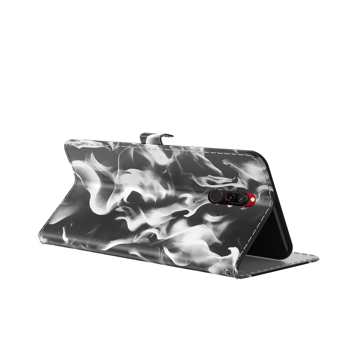 For Xiaomi Redmi 8 / 8A Cloud Fog Pattern Horizontal Flip Leather Case with Holder & Card Slot & Wallet