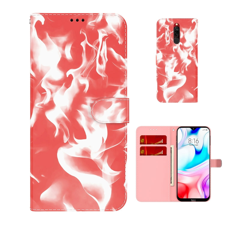 For Xiaomi Redmi 8 / 8A Cloud Fog Pattern Horizontal Flip Leather Case with Holder & Card Slot & Wallet