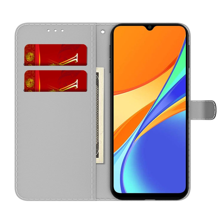 For Xiaomi Redmi 9C Cloud Fog Pattern Horizontal Flip Leather Case with Holder & Card Slot & Wallet