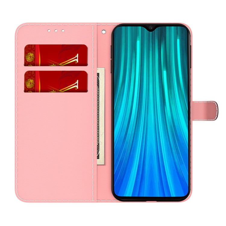 For Xiaomi Redmi Note 8 Pro Cloud Fog Pattern Horizontal Flip Leather Case with Holder & Card Slot & Wallet