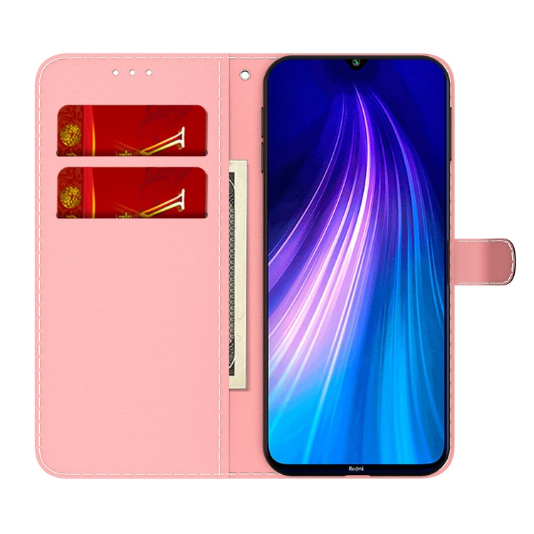 For Xiaomi Redmi Note 8T Cloud Fog Pattern Horizontal Flip Leather Case with Holder & Card Slot & Wallet