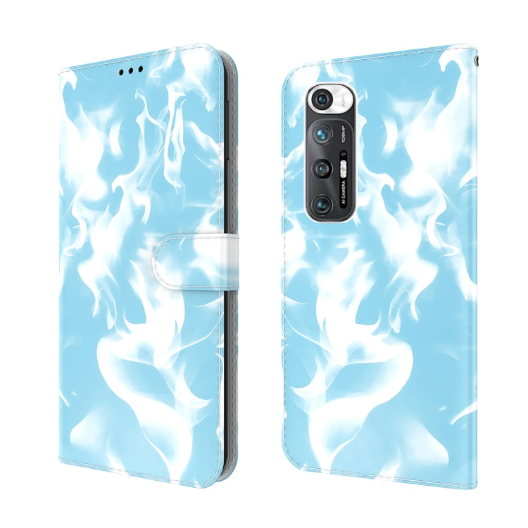 For Xiaomi Mi 10S Cloud Fog Pattern Horizontal Flip Leather Case with Holder & Card Slot & Wallet